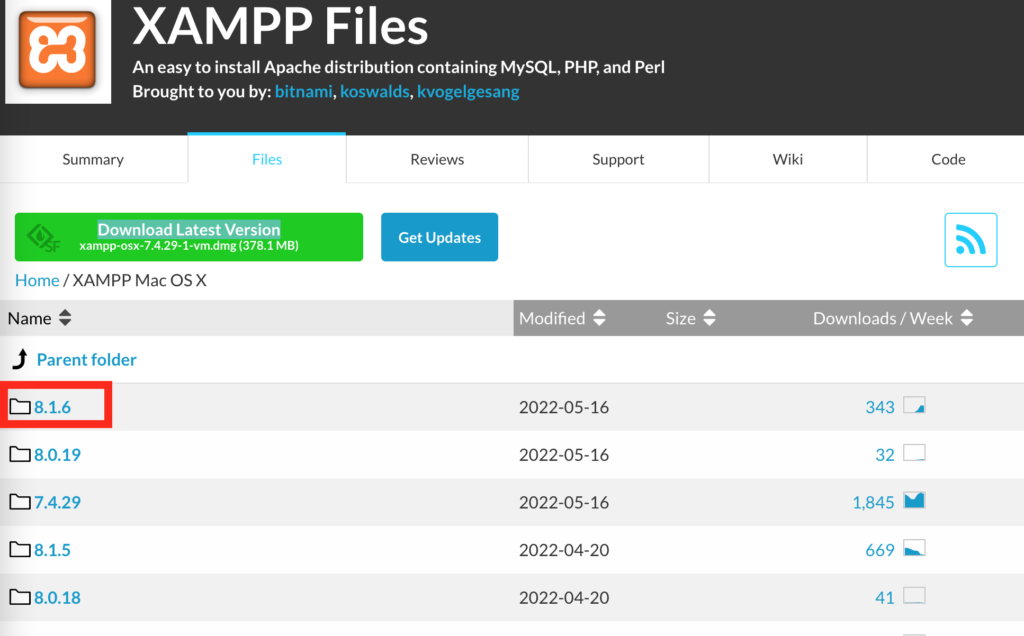 XAMPP Files