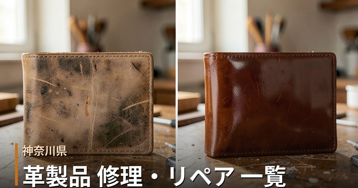 神奈川の革製品修理店 一覧｜バッグ・財布・靴のリペア対応店