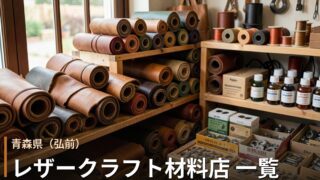 青森 レザークラフト材料店 一覧｜革・工具の購入先