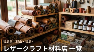 福島 レザークラフト材料店 一覧｜革・工具の購入先