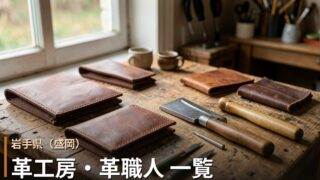 岩手・盛岡の革工房・革職人 一覧｜オーダーメイド革製品